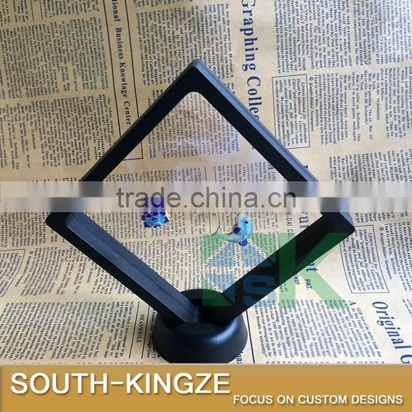 11x11cm Big Size Simple Black ABS Plastic Display Case for Coastal Mall photo-4