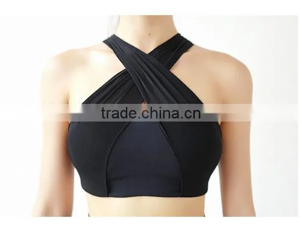 Woman Sports Underwear Gymnastics Running Shockproof Bra photo-5