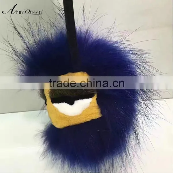 New Wholesale Fashion Pom Pom Charm Fur Ornaments for Bag in High Quality photo-2
