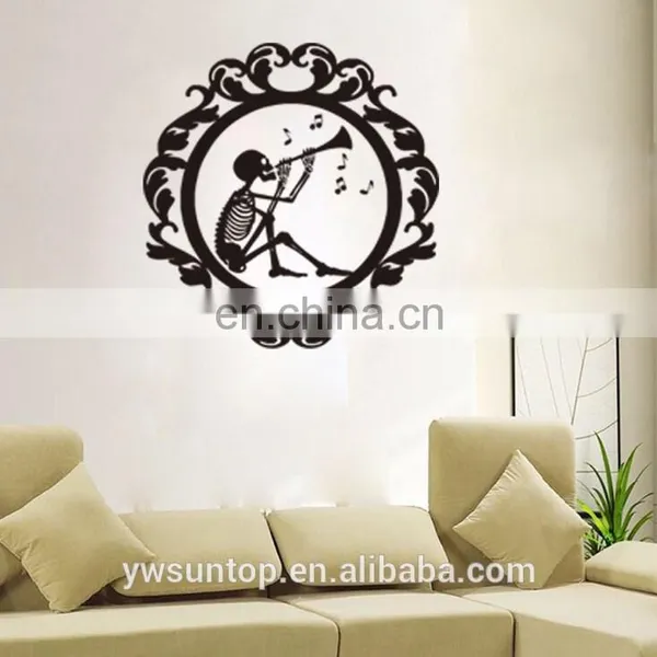 Halloween Theme Skeletons Frame Window/Wall Sticker Halloween Decoration Home Decoration photo-4