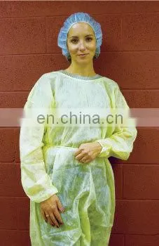 Xiantao PP Non Woven Disposable Visit Gown/Isolation Surgical Gown