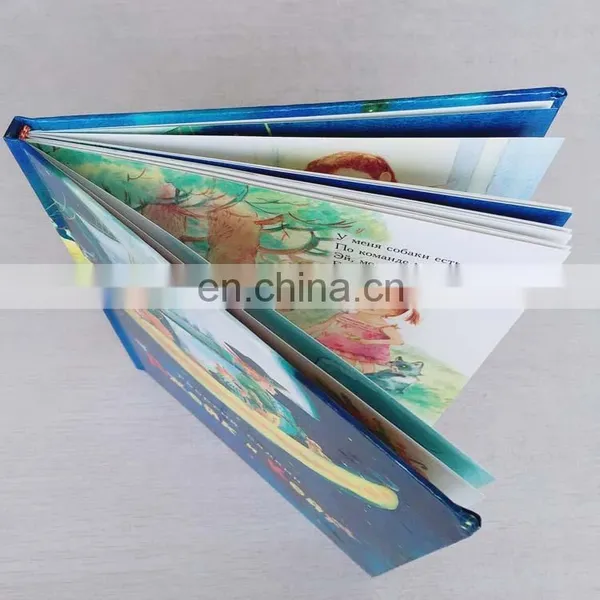 Factory Price Well Design English Story Book for Kids ,hardcover Book Printing With Perfect Binding photo-4