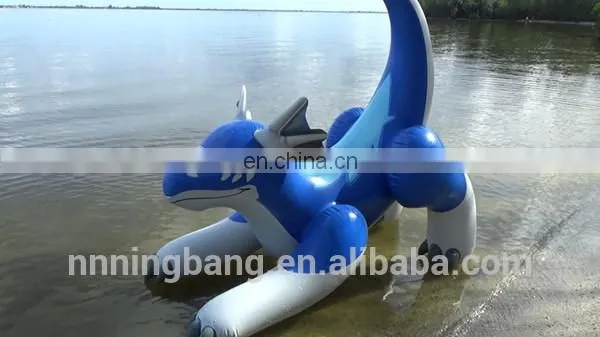 Ningbang Hot Sale Giant Inflatable Zenith Dragon Blue Color,pvc Inflatable Toy photo-4