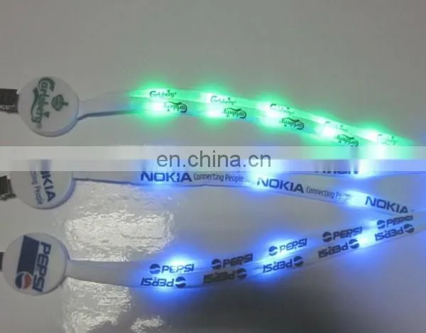 Pretty and Comfortable Polyester Printing Led Monster Lanyard for Gifts photo-4