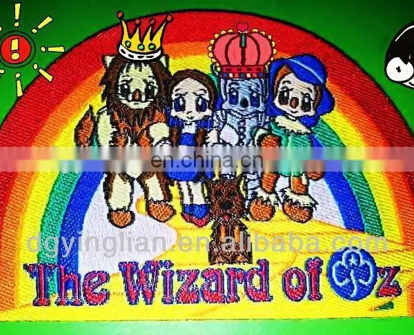 Wholesale Embroidered Woven Label for Clothing