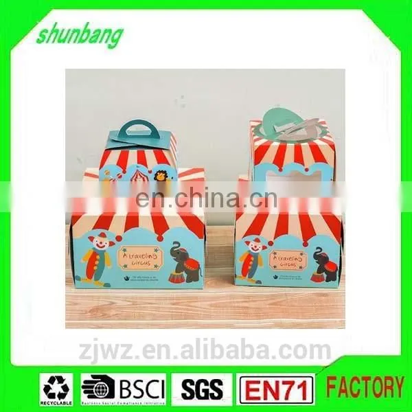 Folding Cute Pattern Coated Paper & Paper 4 Inch Box With Bottom Insert photo-2