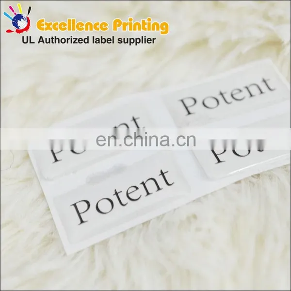 Round Clear Epoxy Resin Dome Stickers photo-3