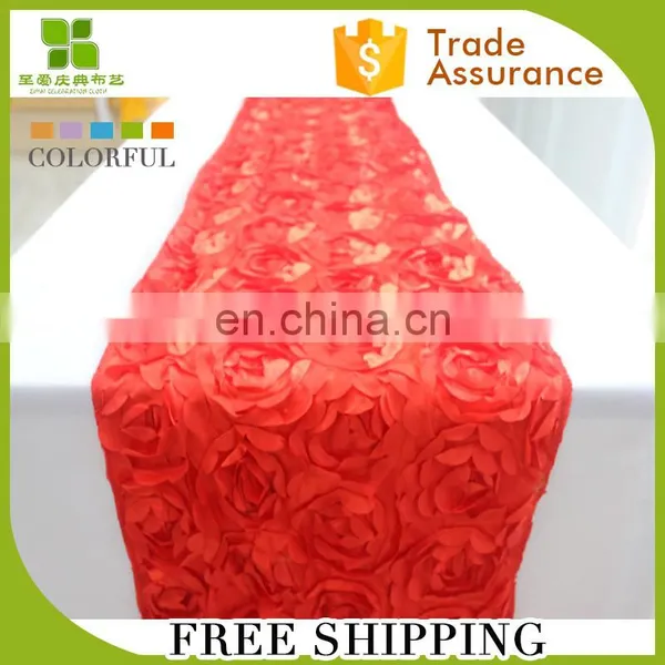 Outer Door Wedding Rosette Decorative Table Runner