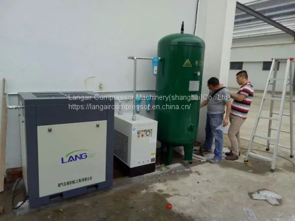 Screw Air Compressor Belt Air Compressor Oil Free Air Compressor photo-3