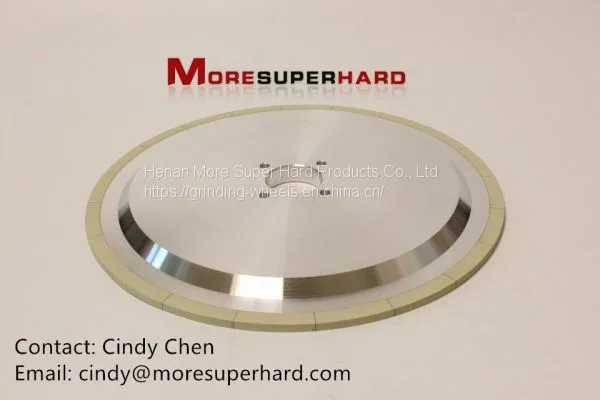 3A1 Ceramic Bonded Diamond Disc Type Superhard Material Grinding Wheel