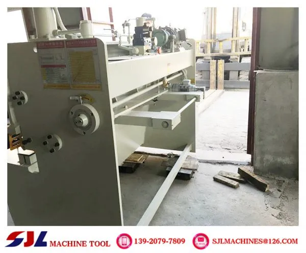 SJL Brand CNC Hydraulic Shears QC11K-4x1600 Shearing Machine photo-4