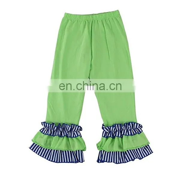 Toddler Baby Girls Icing Ruffle Leggings Pants Cotton Tights Active Trousers 3 Pleats photo-5