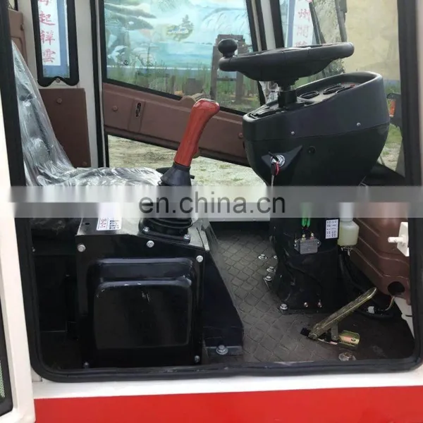 China Hydraulic Backhoe Loader Mini Wheel Loader Digger for Sale photo-5