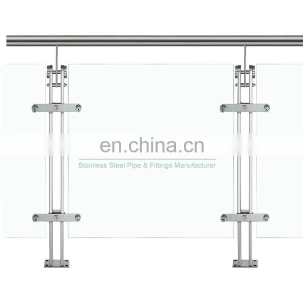 Hot Selling Balcony Stainless Steel Luxury Railing Stairs Railing Designs in Steel Manufacturer in China photo-4