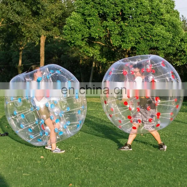 1.5m Inflatable Bubble Balls Large PVC TPU Human Sized Child Adults Bumper Ball Soccer Games For Sale photo-2
