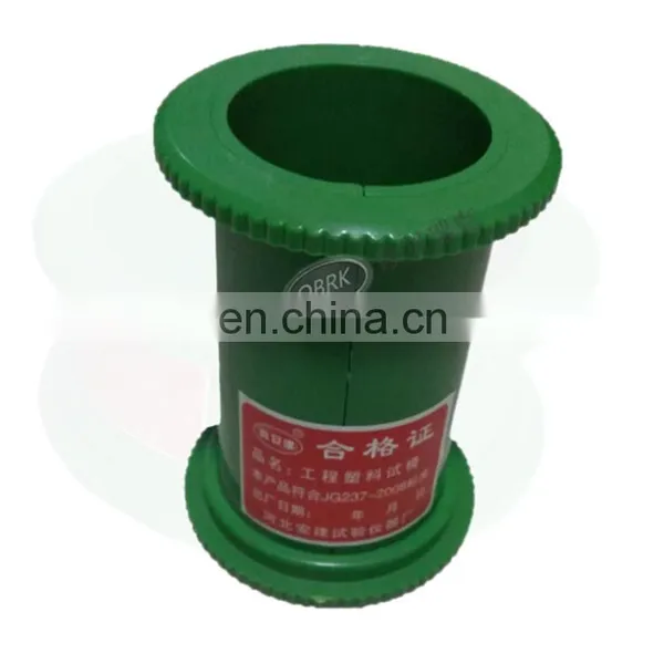 Dia 50*100mm Dia 100*50mm Plastic Concrete Cylinder Mold,ABS Cylinder Concrete Test Cube Mould photo-3