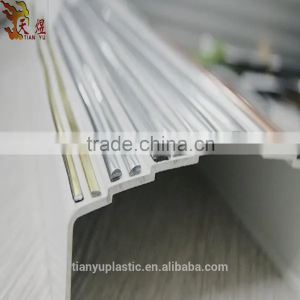 Durable and Anti-aging Golden and Silvery Golden Furniture Chrom Trim Strips photo-2
