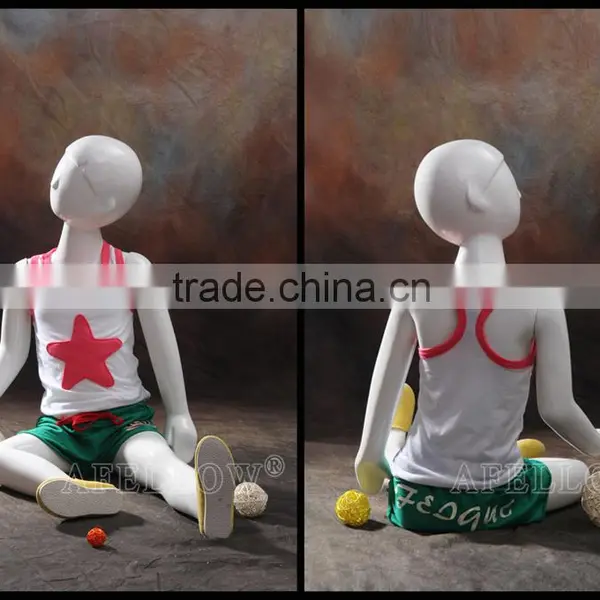 Fashion Sitting Model Cheap Mannequin Kids Full Body Dummy TOM5 photo-2