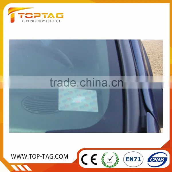 Tamper Proof UHF Rfid Windshield Toll Tag photo-3