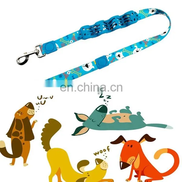Buffer Dog Leash Accept Custom Color and Pattern Shock-absorb Leash Hot Selling Leash photo-4