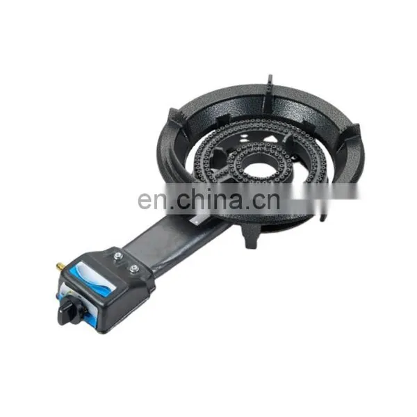 New Model Black Painting Finished 4 Ring Cast Iron Burner Gas Stove photo-3