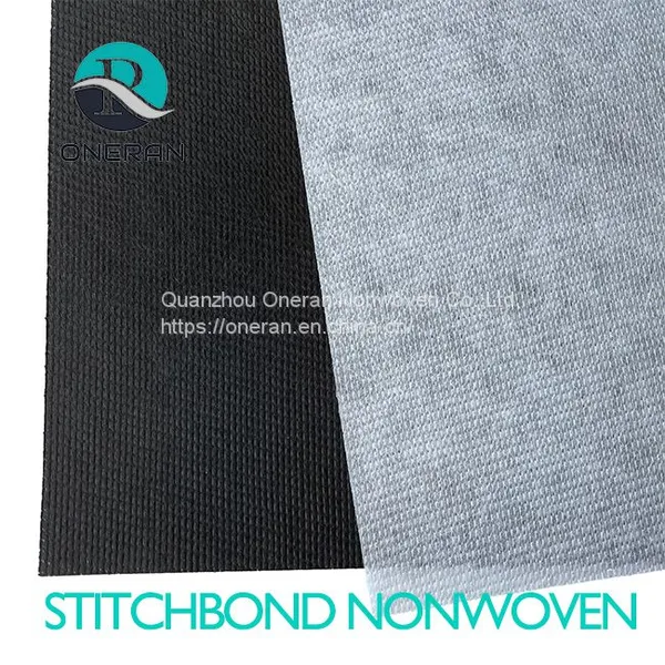 Industrial Fireproof RPET Stitchbonded Non Woven Suppliers Recycled Rpet Stitchbonded Polyester Rolls Price RPET Nonwoven Fabric photo-2