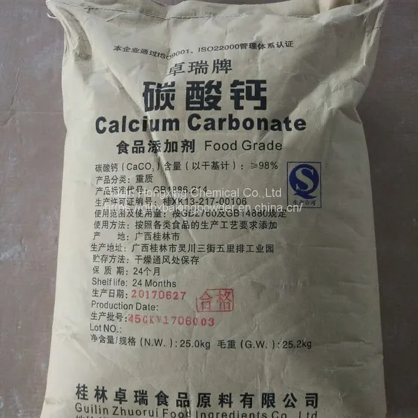food grade calcium carbonate