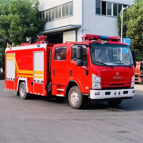 Isuzu's 3.5-ton Water Tanker Fire Truck, the Guardian of the City's Flames photo-2