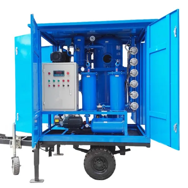 Vacuum oil purifier transformer oil processing plant