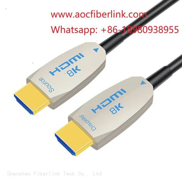 8K Фотооптический кабель HDMI 2.1 Оптовая поставка фабрики - AM к AM - 48 Гбит