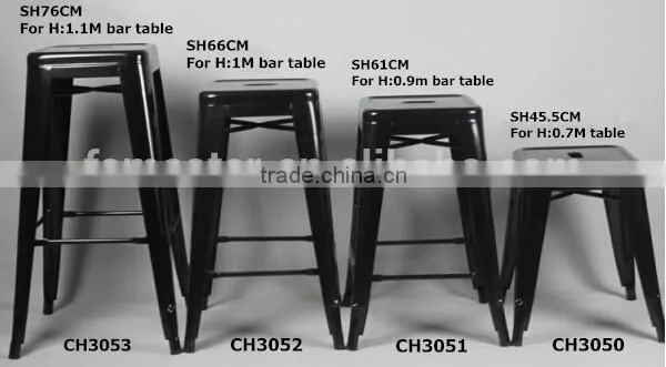 Xavier Pauchard High 61cm Coffee Shop Metal Stool photo-4