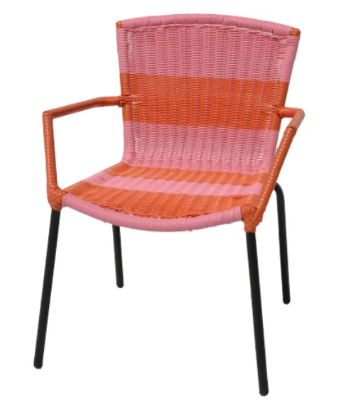 Colorful Garden Patio Stackable Chair Iron Chair Cheap Factory Price Resin Chair photo-2