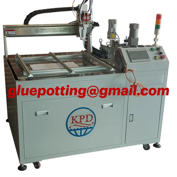 Two Parts Silicone Sealant Potting Compound Adhesive Mixing and Dosing and Filling Machine For Solar PV Module Junction Box photo-1