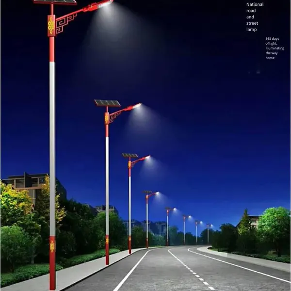 Langfang Solar Street Light Installation, Wholesale of Solar Street Lights for New Rural Construction in Langfang, Model hl - 8m - Diagonal 260 photo-5