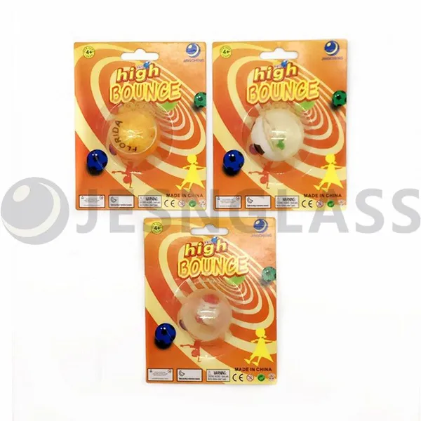 Hot Sale 45MM High Bouncy Ball Children's Toy Rubber Balls Blister Card Package photo-3
