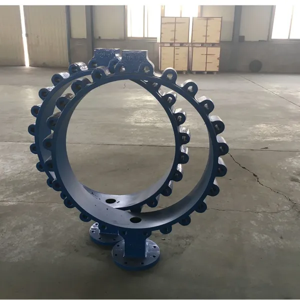 PN16 Ductile Iron Wafer Center Line Soft Seal Double Clip DISC Connected EPDM Seat Butterfly Valve photo-3