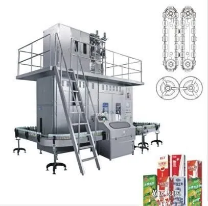High Efficient Aseptic Carton Cardboard Bricks Juice Filling Machine Production Line