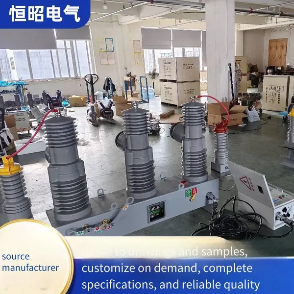 Zw32-40.5 Capacitive Power-taking Primary-secondary Fusion Complete Device, 35kv Outdoor Pole-mounted Intelligent Switchgear photo-3