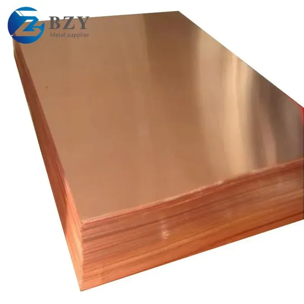 Copper Product 3mm Copper Sheet H62 C28000 Yellow Surface Brass Copper Plate Sheet photo-5