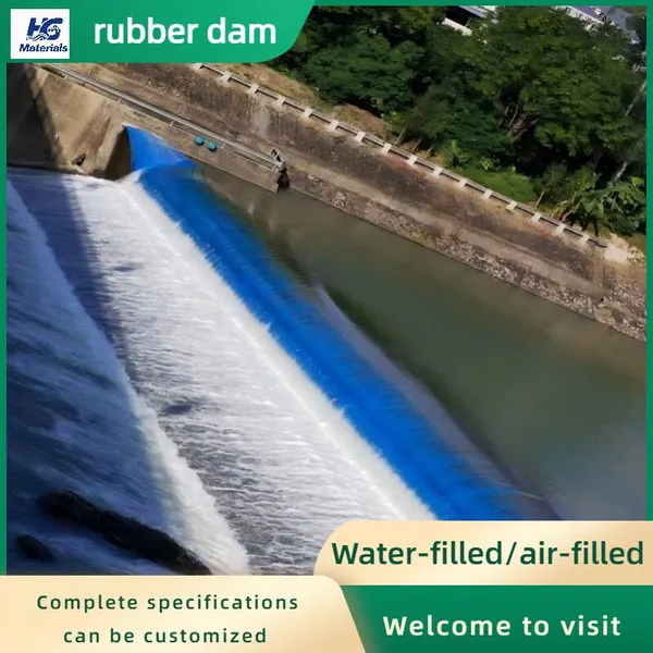 Water Retaining Dam, Inclined Rubber Dam, Flood Control and Prevention Dam, Seamless Overlap Air Cushion Dam photo-4