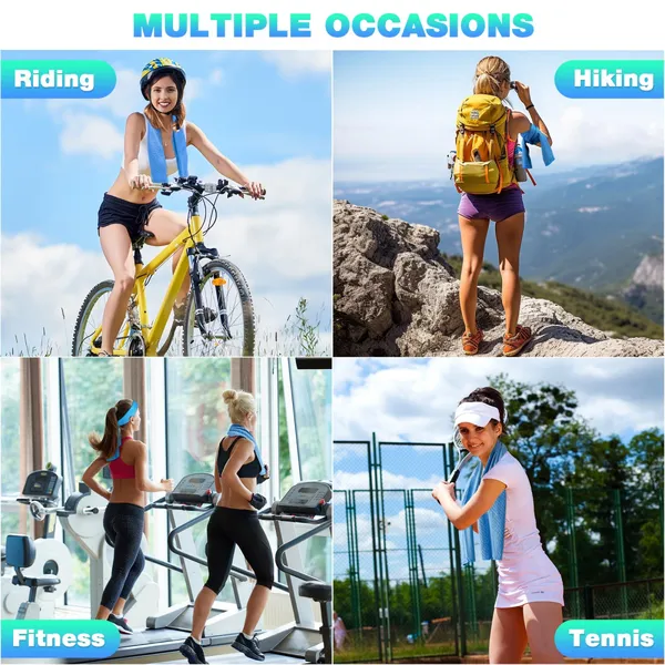 Customized LogoCooling Towel Ice Towel Soft Breathable Chilly Towel Stay Cool for Yoga Sport Gym Workout Camping photo-5