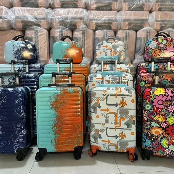 2026 new design of ABS suitcase   ABS luggage  Fashion ABS trolley bag