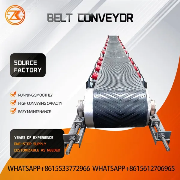TD75 Light Type Fixed Belt Conveyor Low Cost For Power Plant Fly Ash Grain Silo Ash Handling Equipment photo-3