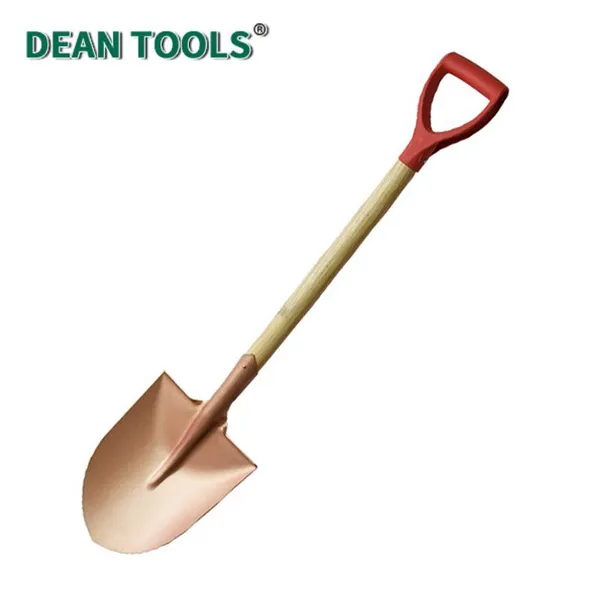 Aluminum Round Point Shovel,Round Point Blade,Rust Resistant,Lightweight Performance