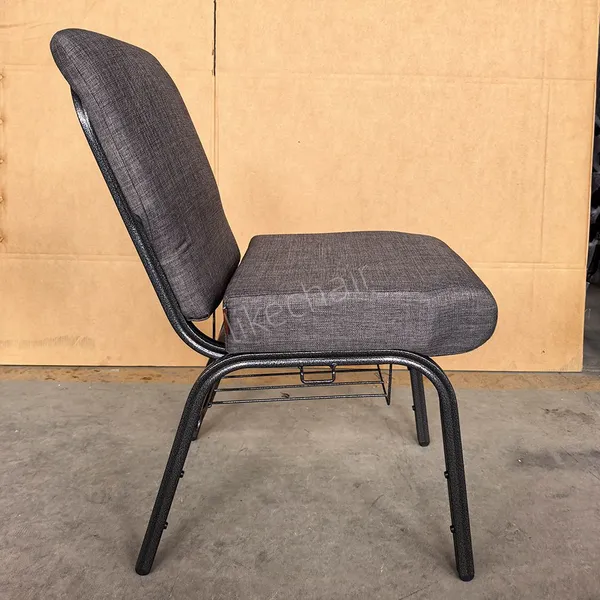 Modern Iron Stackable Theater & Church Chairs for Commercial Events Hotels Gyms-Wholesale Strong & Comfortable photo-3