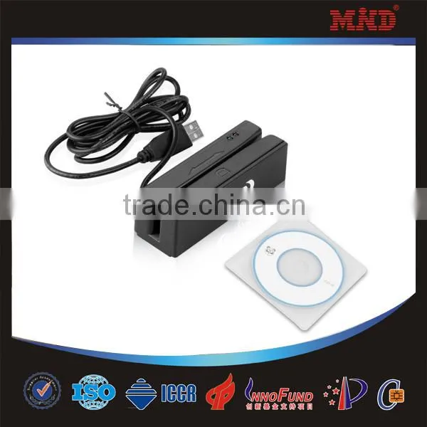 MDR10 HQ Software Magnetic Stripe Card Reader USB/RS232/PS2 photo-6
