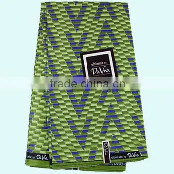 Low Price African Real Wax Fabric for Ladies Clothing W73