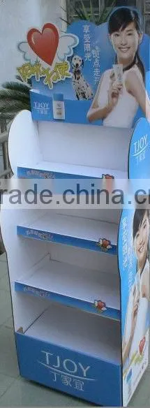 Cosmetic Display Point of Purchase Display Pop Cardboard Floor Displays Holders Cardboard Floor Standing Display