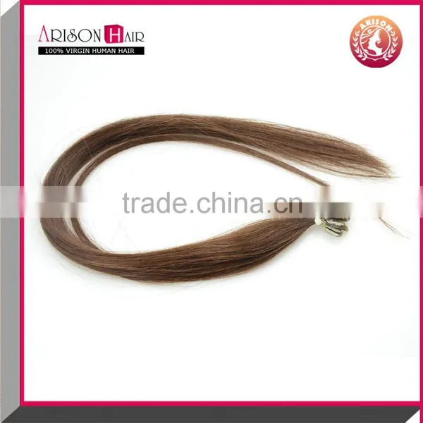 Hot Sellling Trade Assurance Supplier Top Quality Pre Bonded Unprocessed Peruvian Hair photo-3