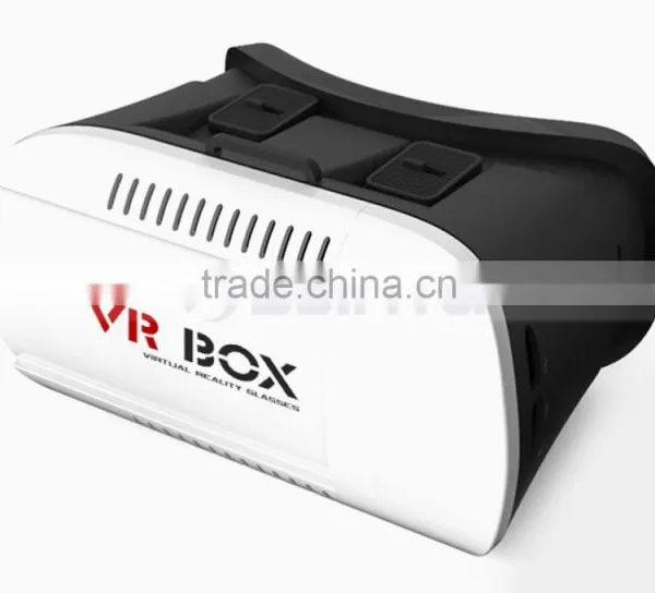 3D VR Virtual Reality Box Headset 3D Movie Game Glasses Adjust Cardboard VR BOX Case For 3.5~6.0" Smartphones photo-3